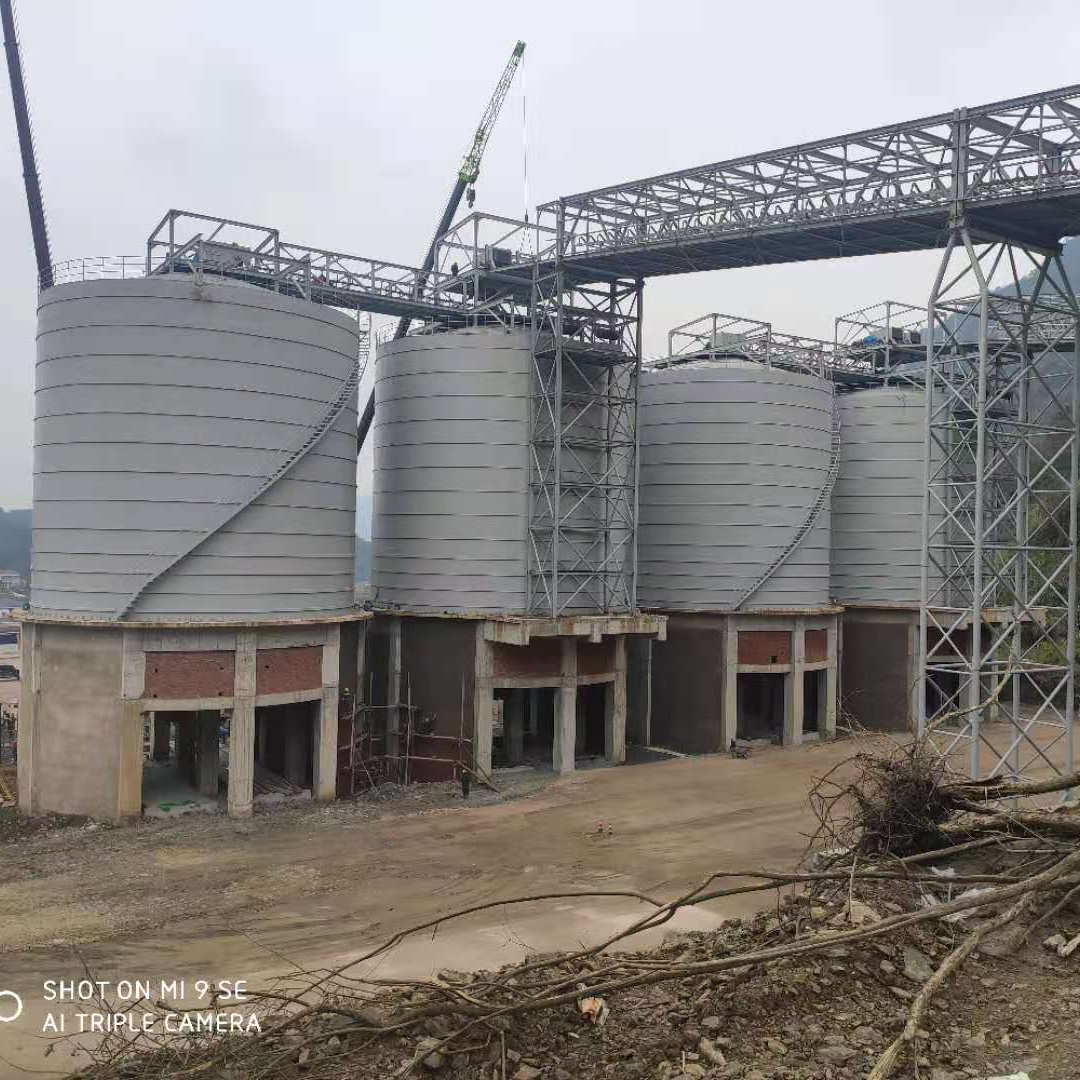 上海3000吨骨料钢板库