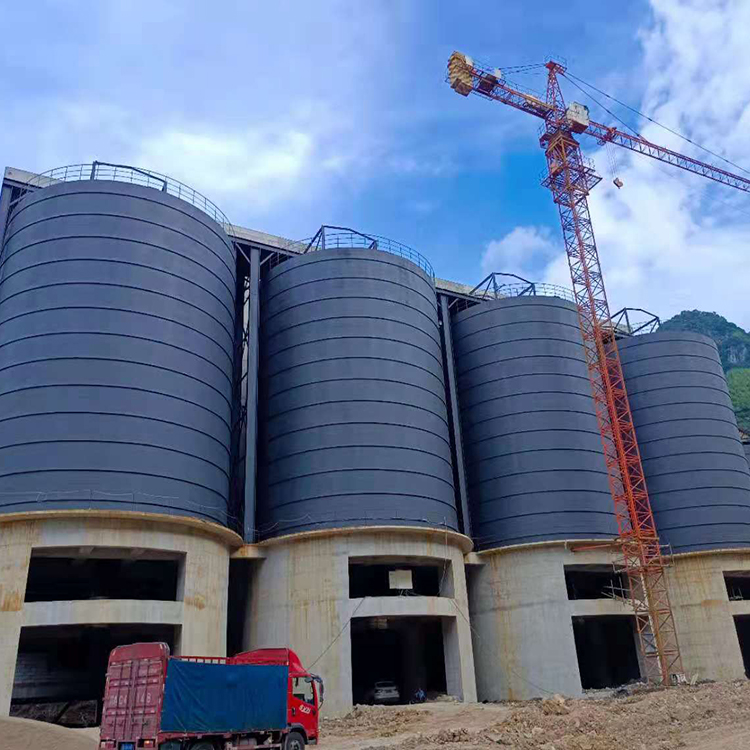上海骨料钢板仓建造施工周期从规划到竣工的每一步
